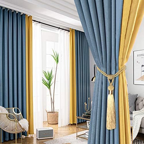 BEL AVENIR 2 Pack Curtain Tiebacks Hand-Woven Tassels Holdbacks