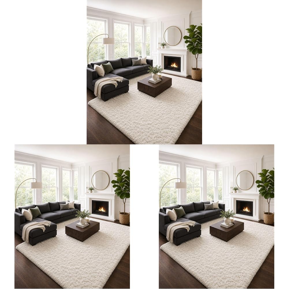 Ophanie Leopard Rugs for Bedroom Living Room, Cheetah Print Rug Fluffy Shag Large Fuzzy Plush Soft Throw,Large Shaggy Floor Faux Animal Throw 4x6 Carpets,Decor Aesthetic with Over 99 pcs Pile fibers