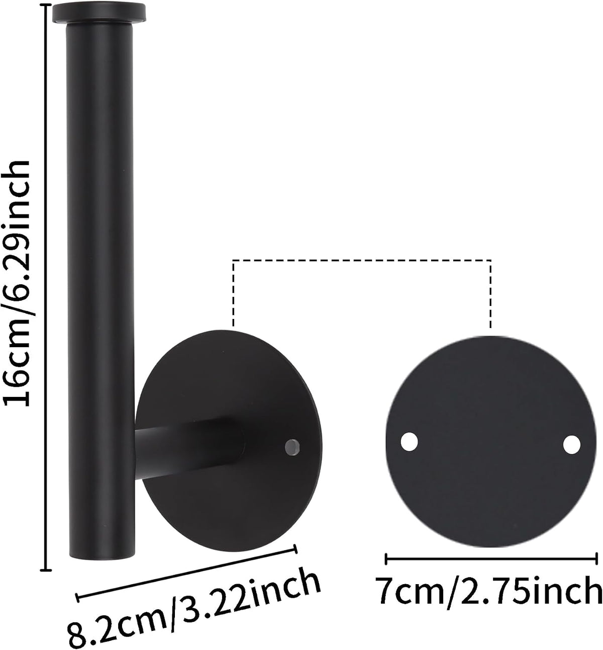Groleca 2 Pack Curtain Holdbacks No Drill Curtain Tiebacks Self-Adhesive/Screw-in Curtain Holdbacks Curtain Pull Backs Curtain Hooks Curtain Holders Curtain Tie Backs for Curtains (2, Black)