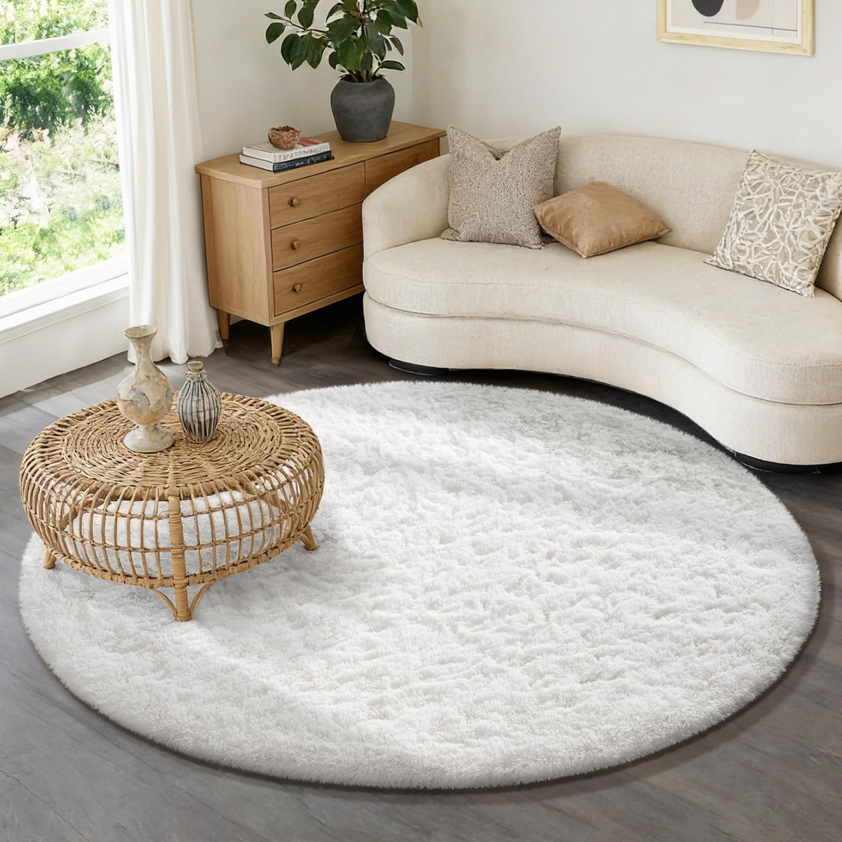 Ophanie Leopard Rugs for Bedroom Living Room, Cheetah Print Rug Fluffy Shag Large Fuzzy Plush Soft Throw,Large Shaggy Floor Faux Animal Throw 4x6 Carpets,Decor Aesthetic with Over 99 pcs Pile fibers