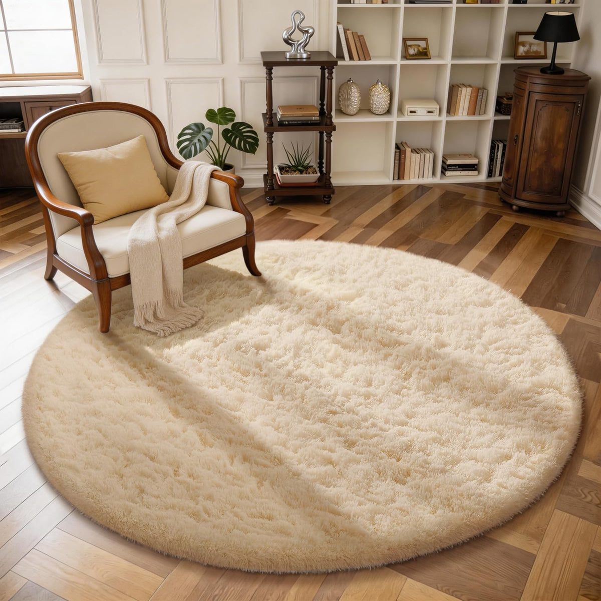 Ophanie Leopard Rugs for Bedroom Living Room, Cheetah Print Rug Fluffy Shag Large Fuzzy Plush Soft Throw,Large Shaggy Floor Faux Animal Throw 4x6 Carpets,Decor Aesthetic with Over 99 pcs Pile fibers