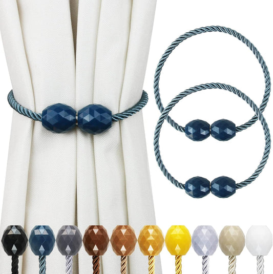 Strong Magnetic Curtain Tiebacks Decorative Rope Tie Backs Holdbacks Porlau