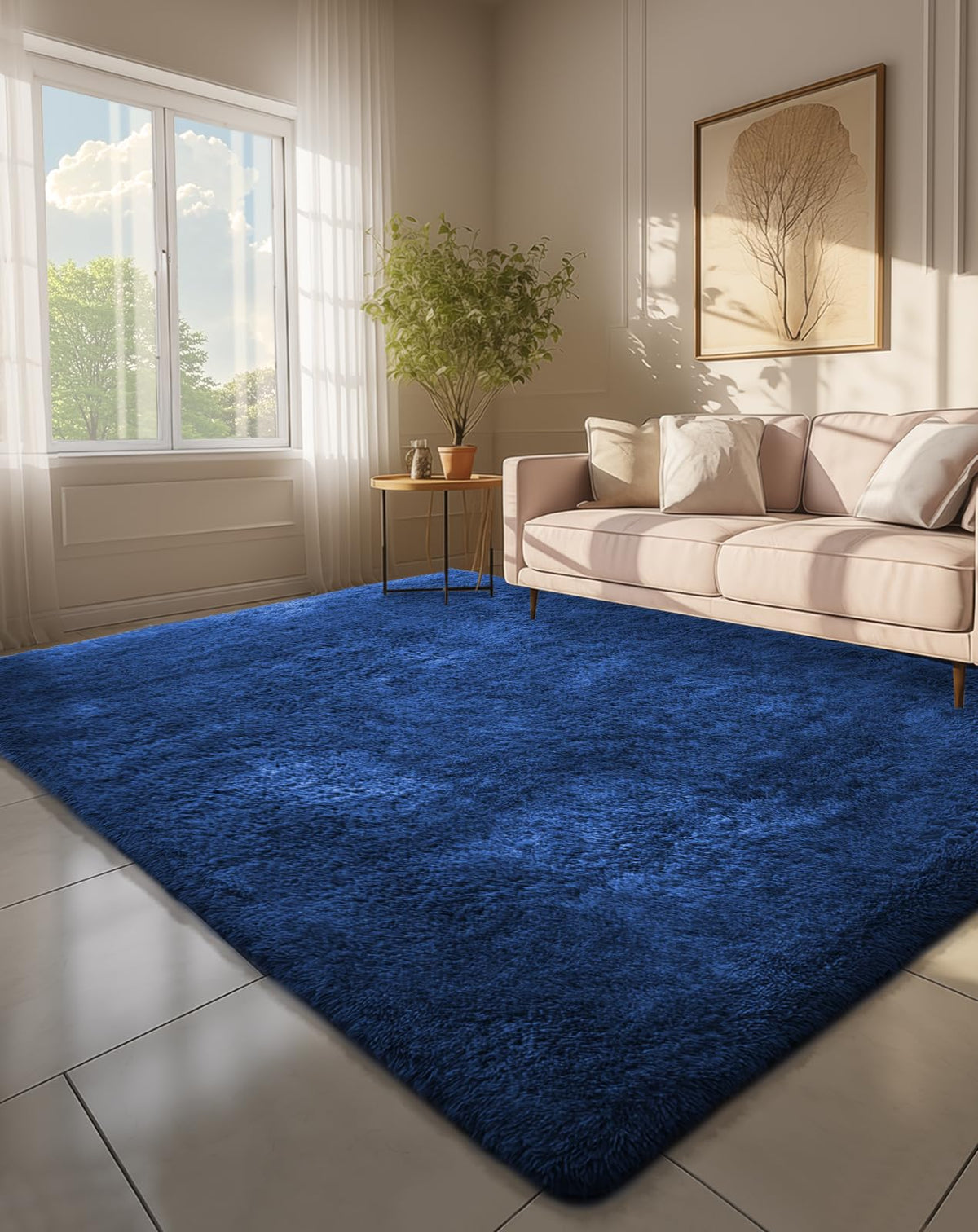 Ophanie Leopard Rugs for Bedroom Living Room, Cheetah Print Rug Fluffy Shag Large Fuzzy Plush Soft Throw,Large Shaggy Floor Faux Animal Throw 4x6 Carpets,Decor Aesthetic with Over 99 pcs Pile fibers