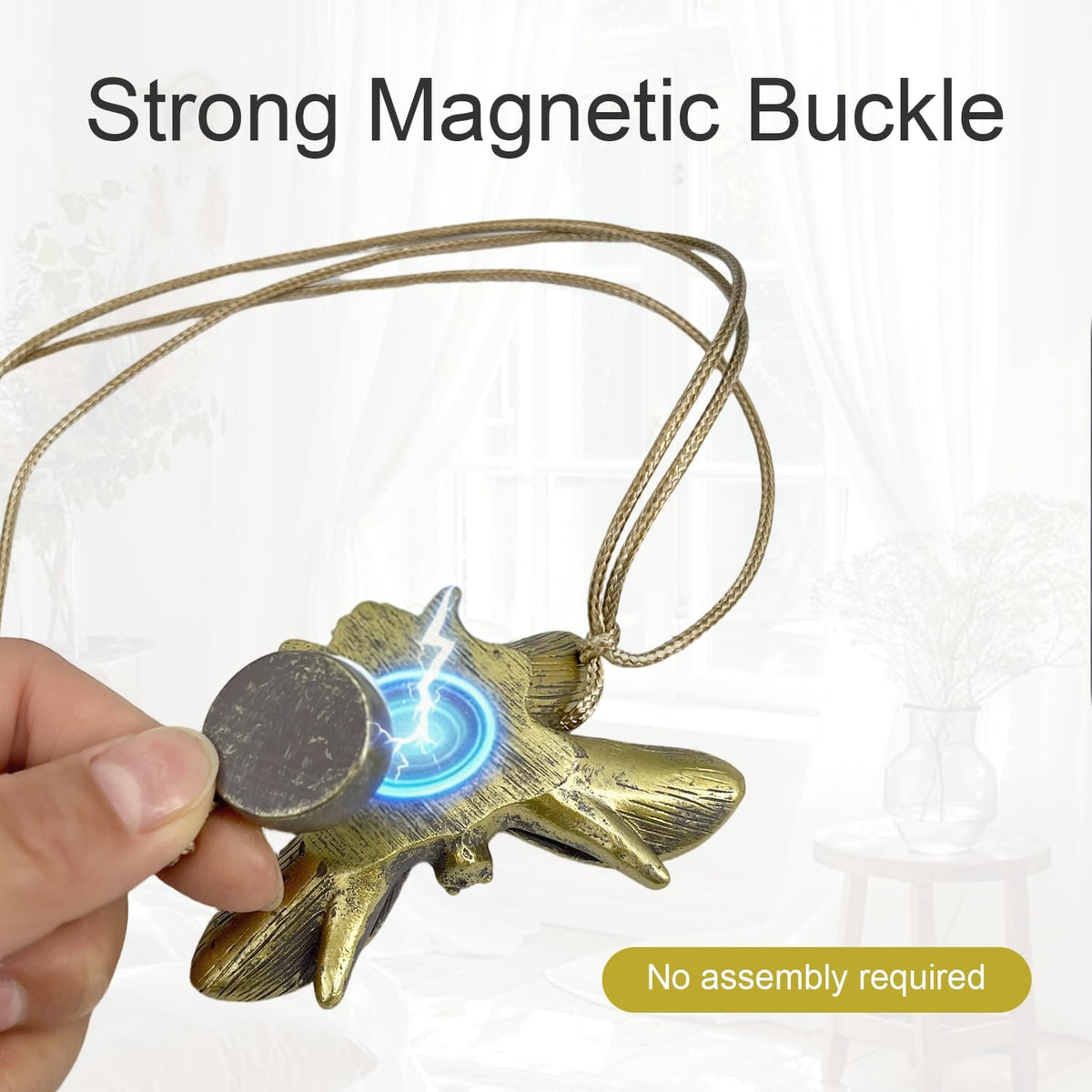 Bronze Flying Bee Magnetic Curtain Tiebacks - 2 Pack Resin Holdbacks