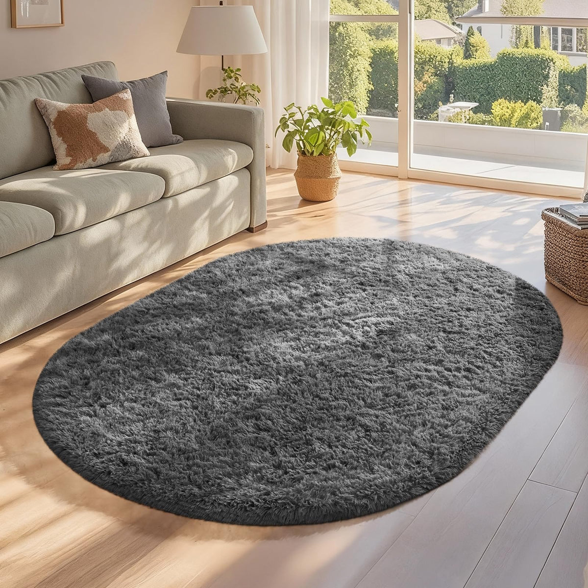 Ophanie Leopard Rugs for Bedroom Living Room, Cheetah Print Rug Fluffy Shag Large Fuzzy Plush Soft Throw,Large Shaggy Floor Faux Animal Throw 4x6 Carpets,Decor Aesthetic with Over 99 pcs Pile fibers