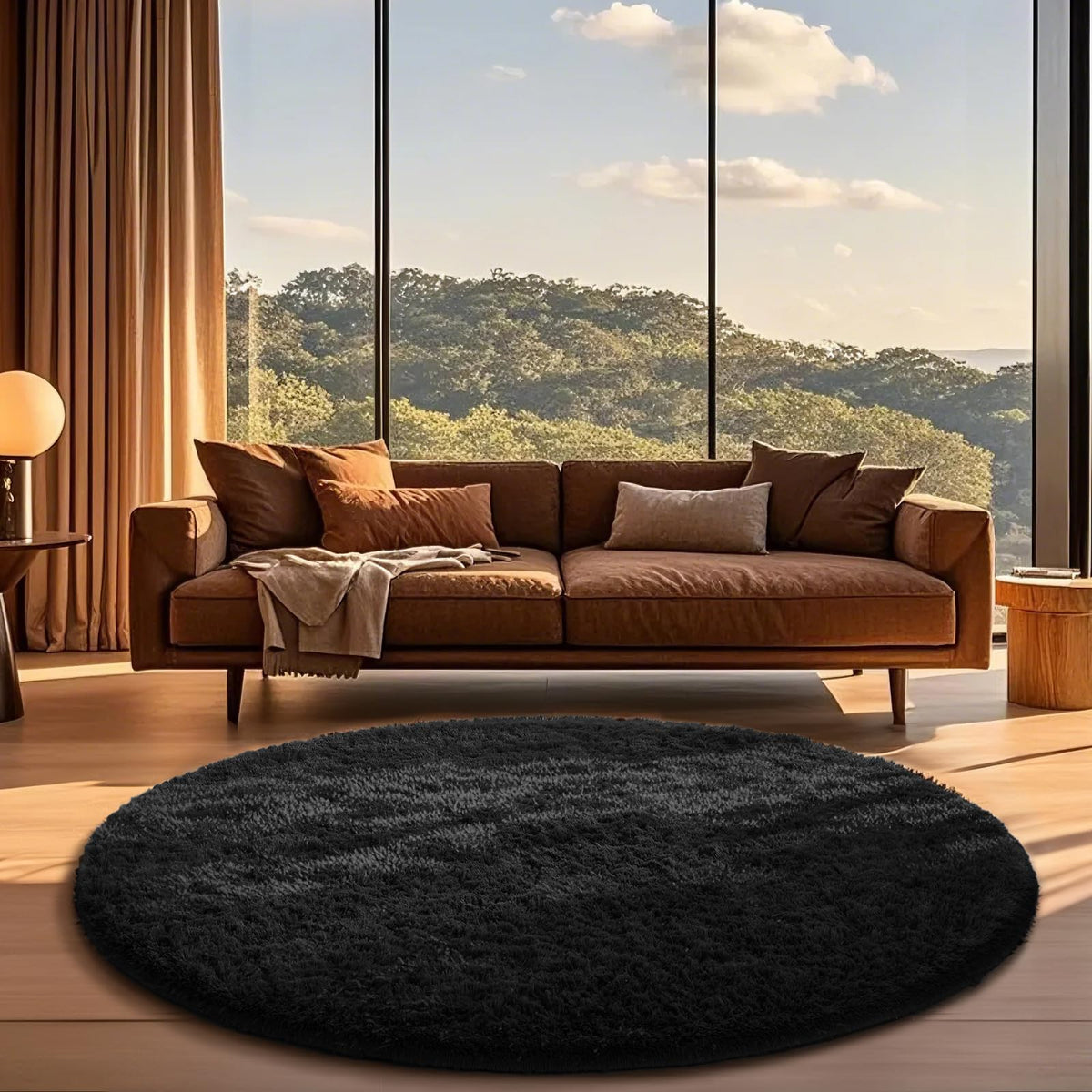 Ophanie Leopard Rugs for Bedroom Living Room, Cheetah Print Rug Fluffy Shag Large Fuzzy Plush Soft Throw,Large Shaggy Floor Faux Animal Throw 4x6 Carpets,Decor Aesthetic with Over 99 pcs Pile fibers