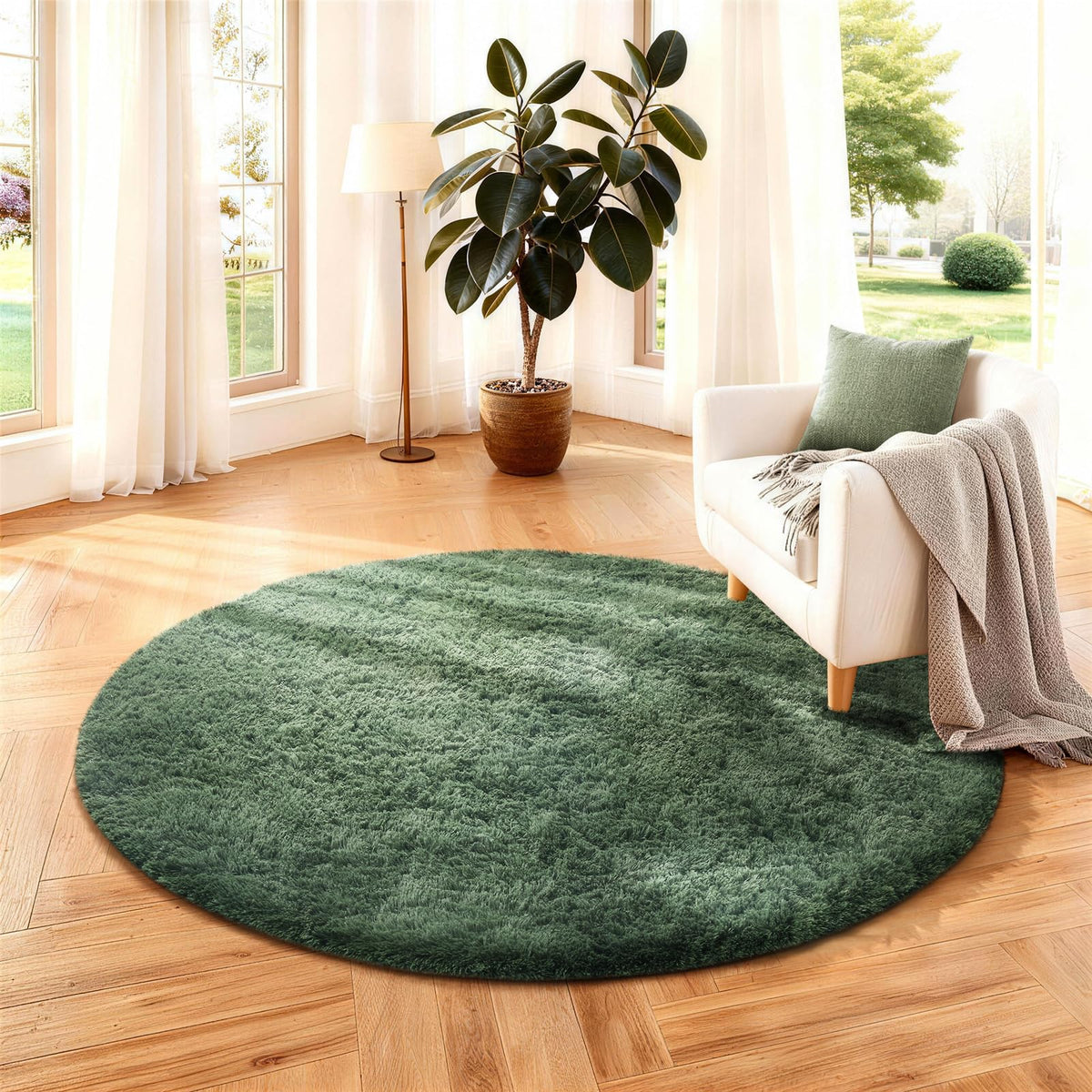 Ophanie Leopard Rugs for Bedroom Living Room, Cheetah Print Rug Fluffy Shag Large Fuzzy Plush Soft Throw,Large Shaggy Floor Faux Animal Throw 4x6 Carpets,Decor Aesthetic with Over 99 pcs Pile fibers