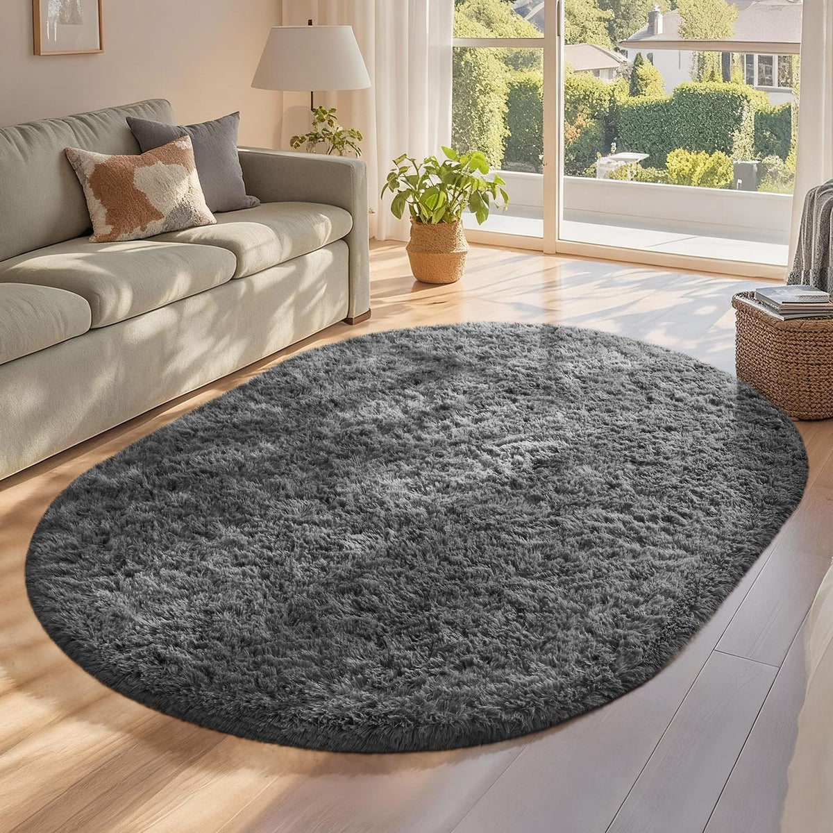 Ophanie Leopard Rugs for Bedroom Living Room, Cheetah Print Rug Fluffy Shag Large Fuzzy Plush Soft Throw,Large Shaggy Floor Faux Animal Throw 4x6 Carpets,Decor Aesthetic with Over 99 pcs Pile fibers