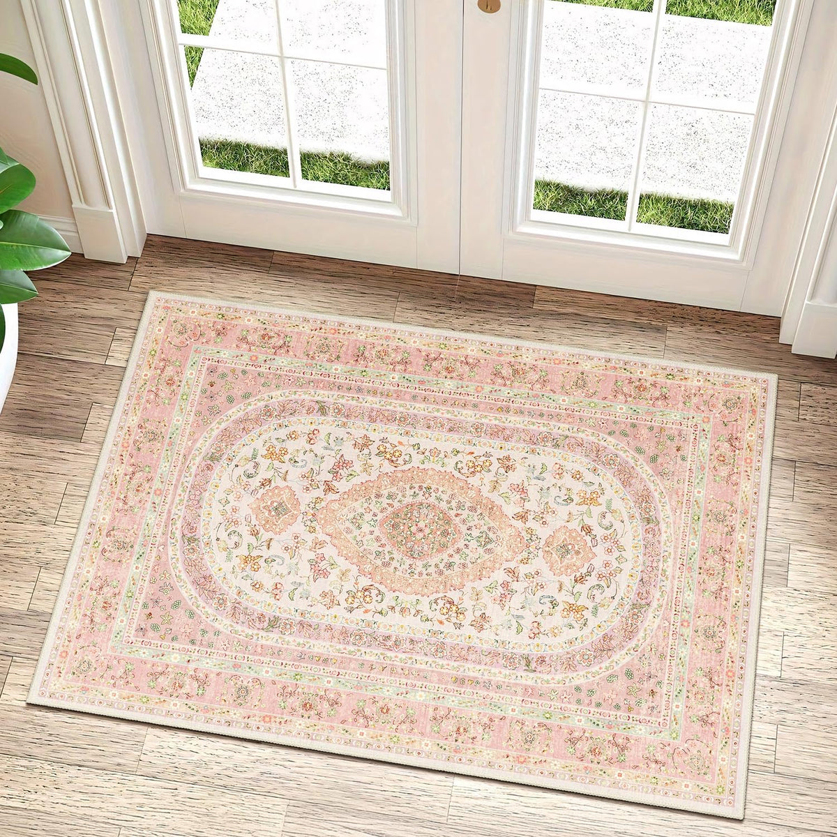 5x7 Area Rugs Modern Washable Rug for Living Room Bedroom