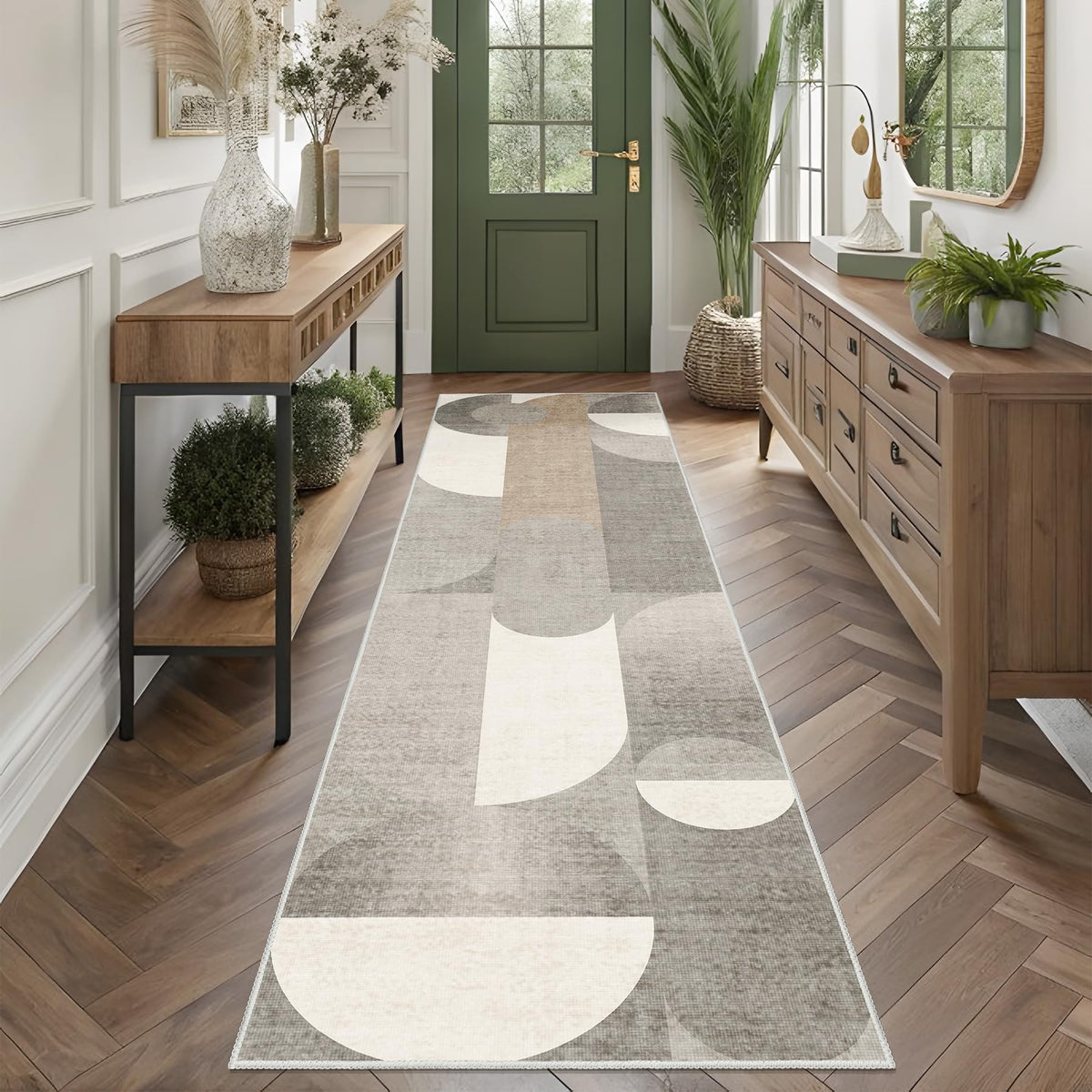 5x7 Area Rugs Modern Washable Rug for Living Room Bedroom