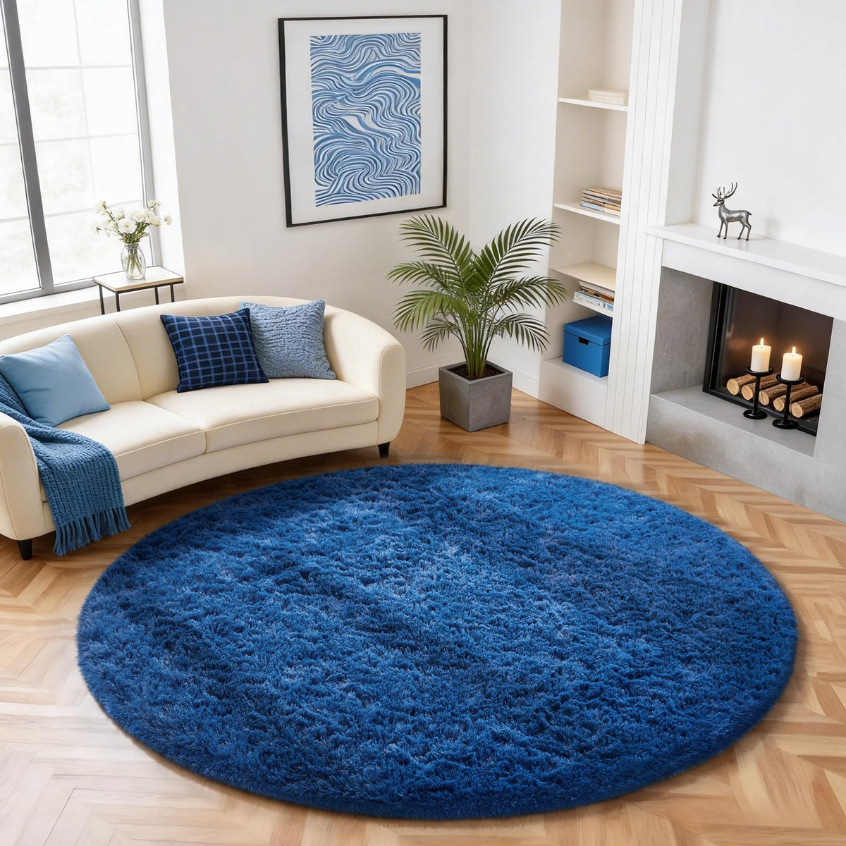 Ophanie Leopard Rugs for Bedroom Living Room, Cheetah Print Rug Fluffy Shag Large Fuzzy Plush Soft Throw,Large Shaggy Floor Faux Animal Throw 4x6 Carpets,Decor Aesthetic with Over 99 pcs Pile fibers
