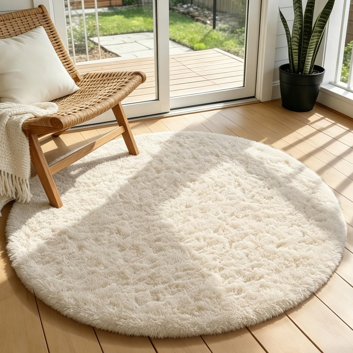 Ophanie Leopard Rugs for Bedroom Living Room, Cheetah Print Rug Fluffy Shag Large Fuzzy Plush Soft Throw,Large Shaggy Floor Faux Animal Throw 4x6 Carpets,Decor Aesthetic with Over 99 pcs Pile fibers