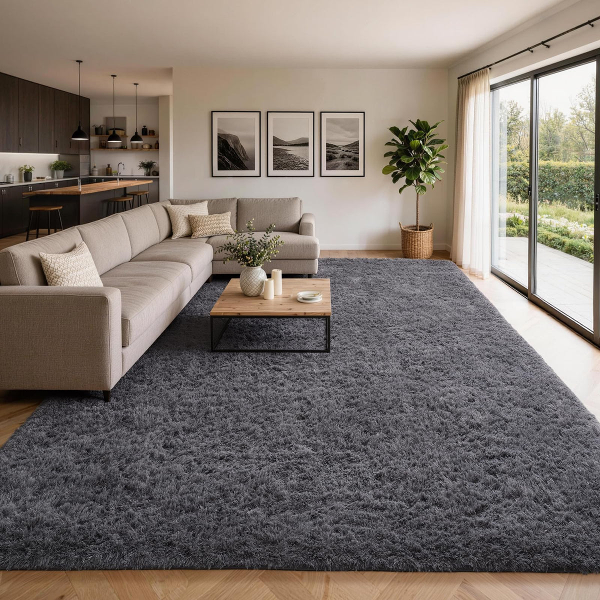 Ophanie Leopard Rugs for Bedroom Living Room, Cheetah Print Rug Fluffy Shag Large Fuzzy Plush Soft Throw,Large Shaggy Floor Faux Animal Throw 4x6 Carpets,Decor Aesthetic with Over 99 pcs Pile fibers