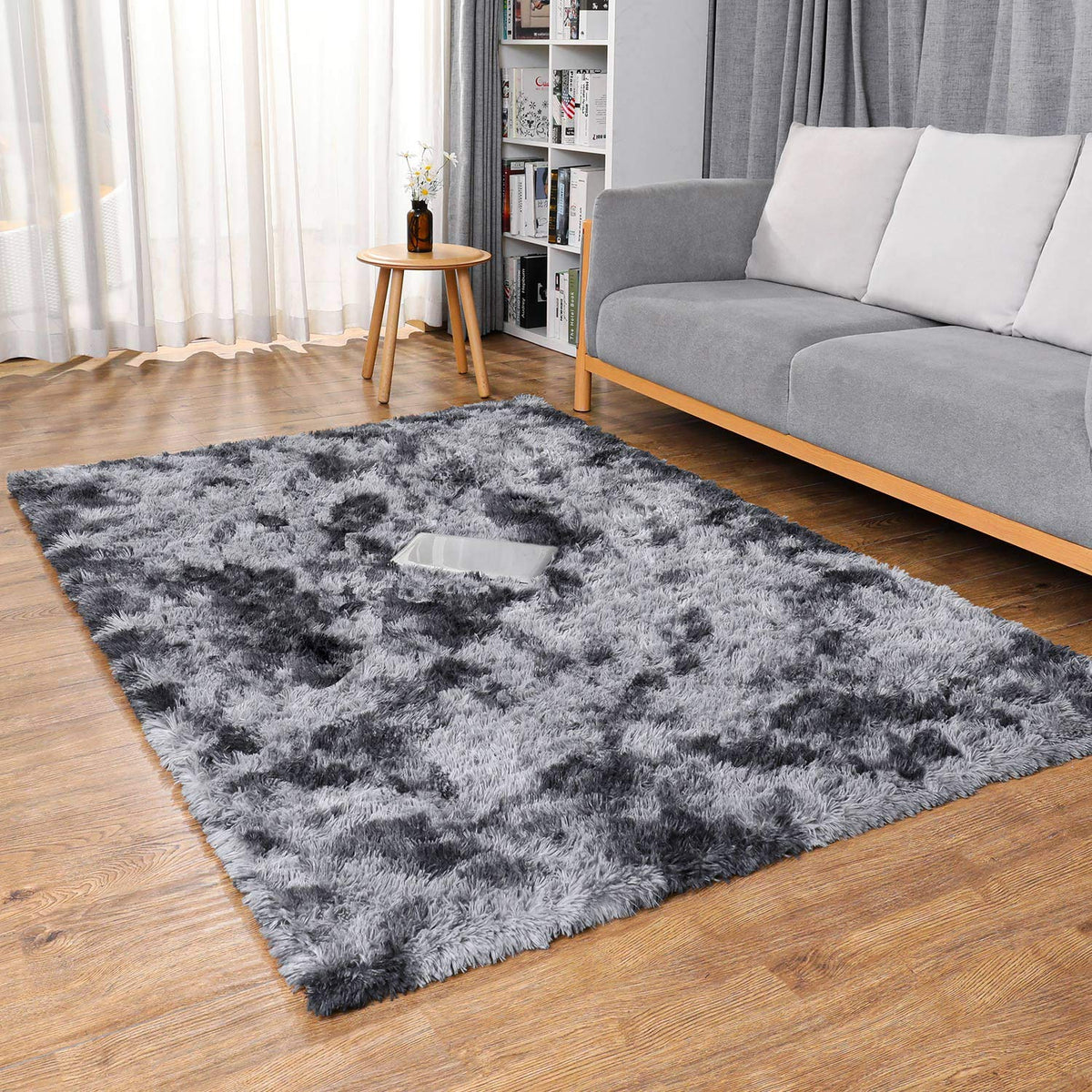 Ophanie Leopard Rugs for Bedroom Living Room, Cheetah Print Rug Fluffy Shag Large Fuzzy Plush Soft Throw,Large Shaggy Floor Faux Animal Throw 4x6 Carpets,Decor Aesthetic with Over 99 pcs Pile fibers