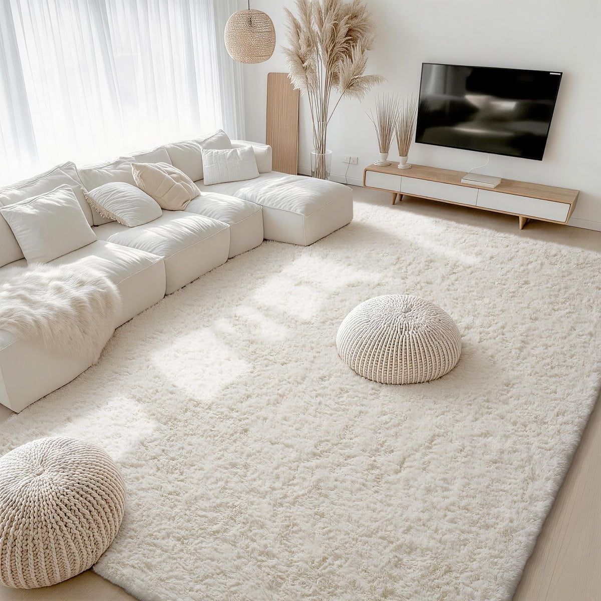 Ophanie Leopard Rugs for Bedroom Living Room, Cheetah Print Rug Fluffy Shag Large Fuzzy Plush Soft Throw,Large Shaggy Floor Faux Animal Throw 4x6 Carpets,Decor Aesthetic with Over 99 pcs Pile fibers
