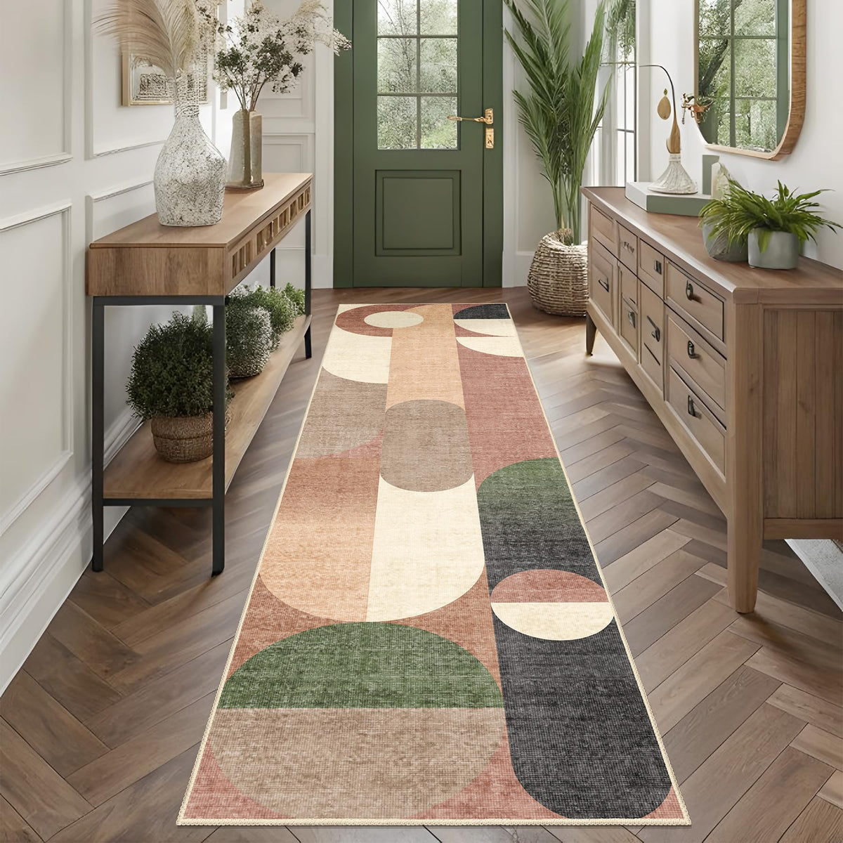 5x7 Area Rugs Modern Washable Rug for Living Room Bedroom