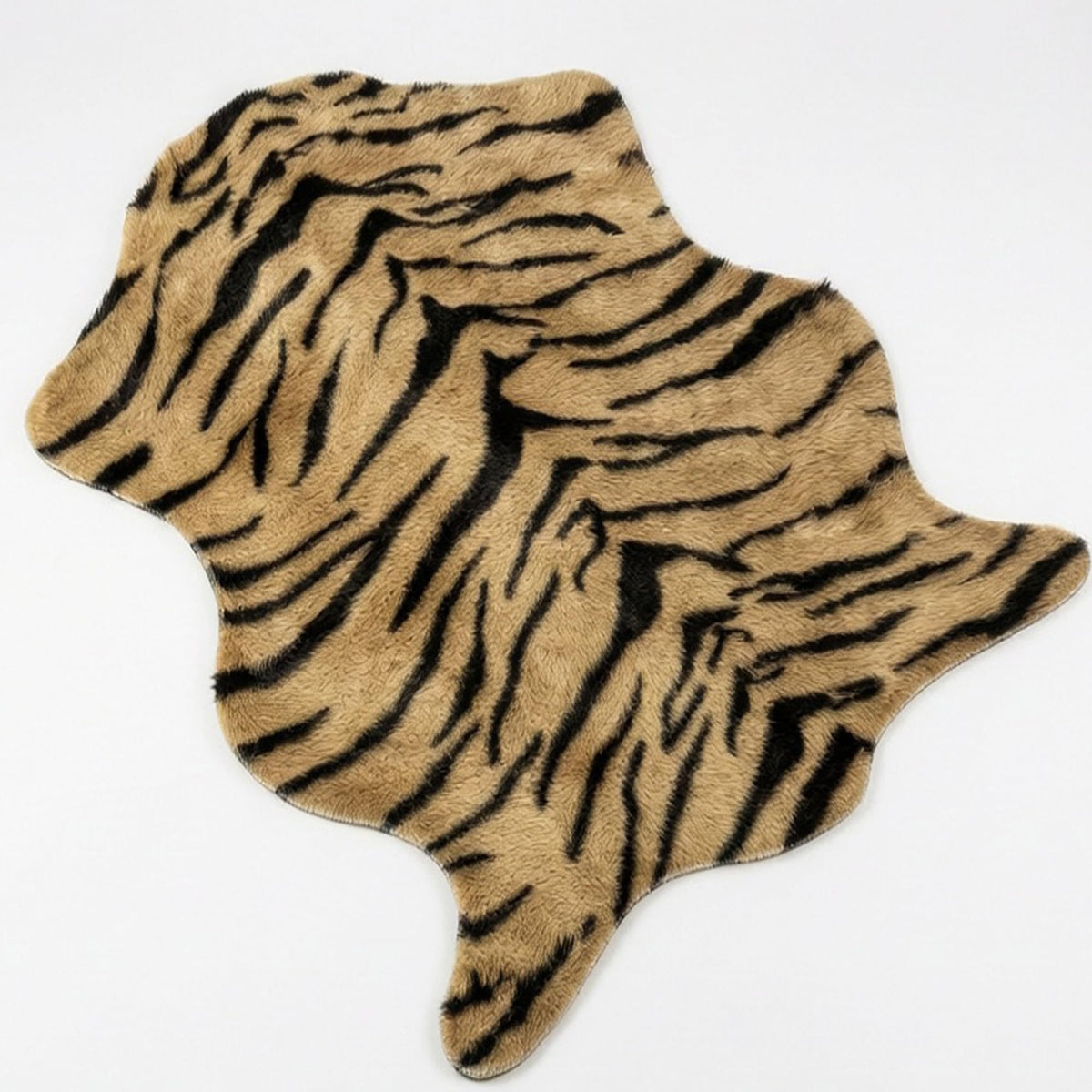Seek4comfortable Leopard Print Rug Faux Cowhide Cheetah Skin Rug Home Decor