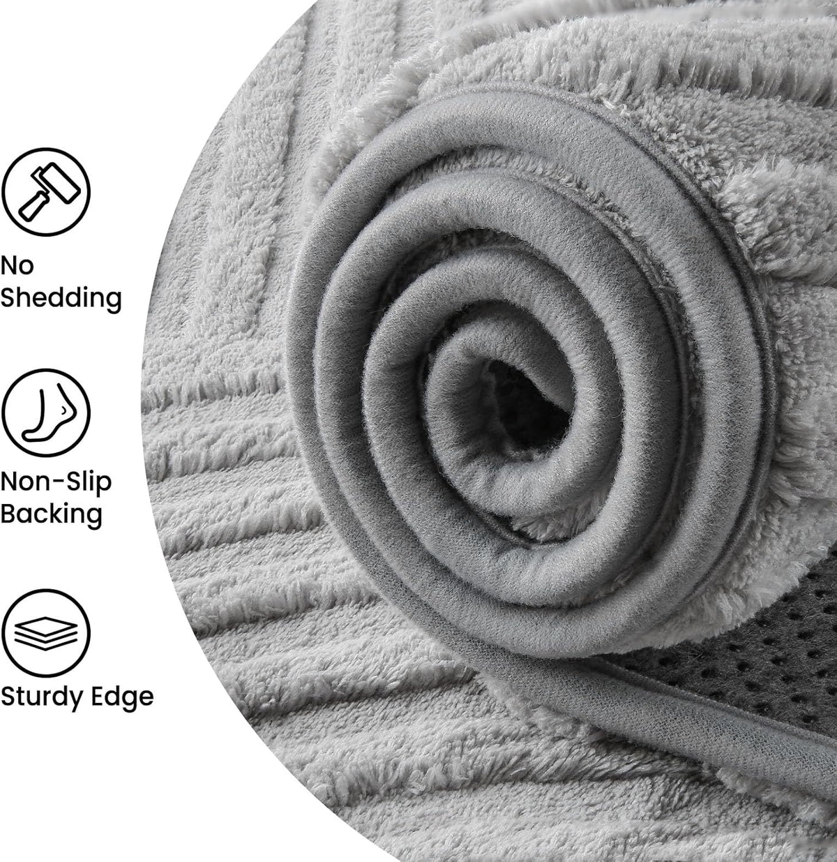Sour Lemon Area Rugs 9x12 Living Room Bedroom, Grey Rug Large Carpet