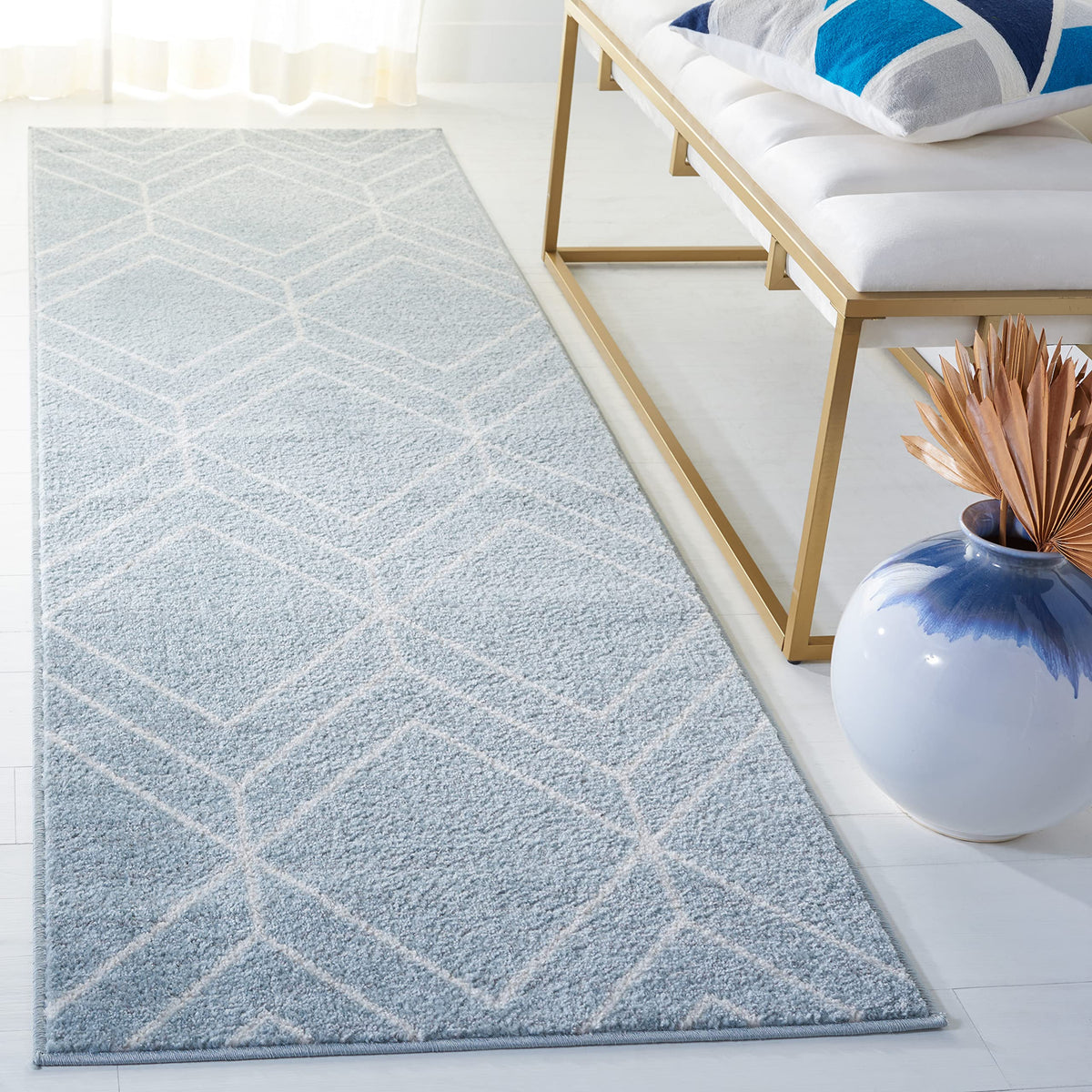 SAFAVIEH Adirondack Area Rug 8'x10', Modern Sage & Ivory ADR241Y