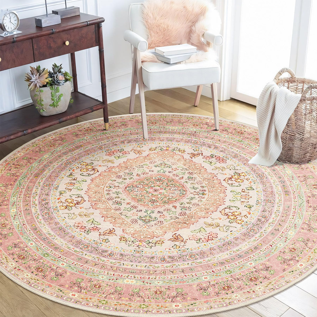 5x7 Area Rugs Modern Washable Rug for Living Room Bedroom