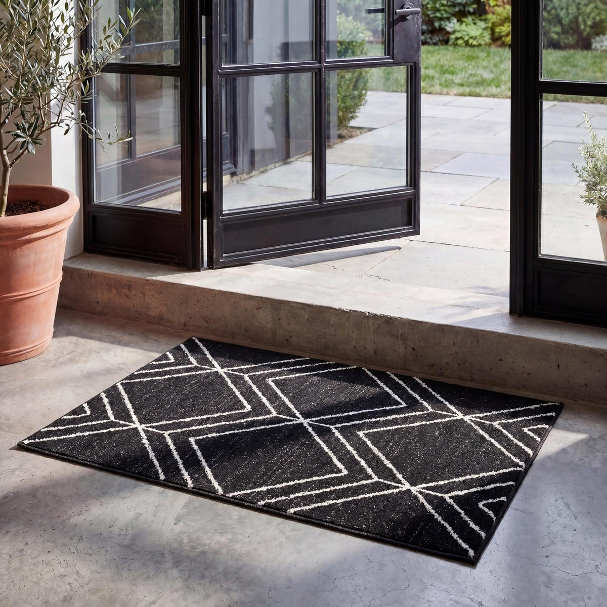 SAFAVIEH Adirondack Area Rug 8'x10', Modern Sage & Ivory ADR241Y