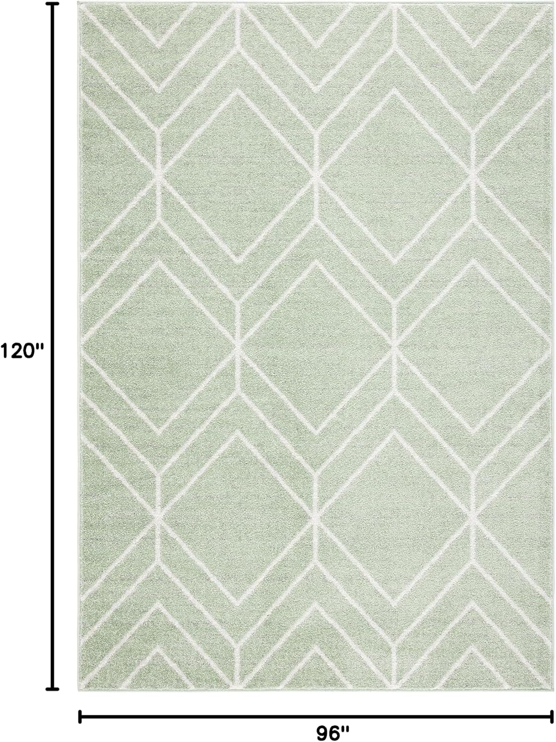 SAFAVIEH Adirondack Area Rug 8'x10', Modern Sage & Ivory ADR241Y