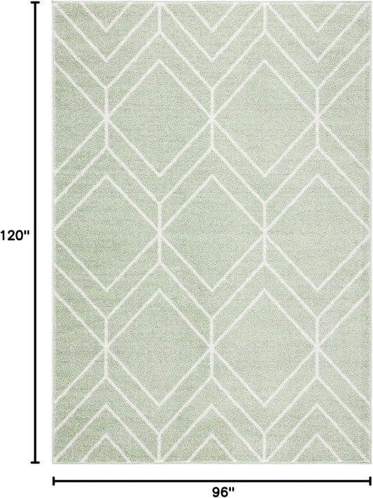 SAFAVIEH Adirondack Area Rug 8'x10', Modern Sage & Ivory ADR241Y