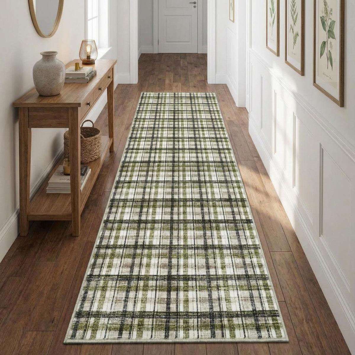 Large Living Room Rugs 8x10 Area Rugs Machine Washable Modern Geometric Neutral Rug Non Slip Low Pile Farmhouse Stain Resistant Carpet for Bedroom Nursery Classroom Dorm 8'x10' Multi