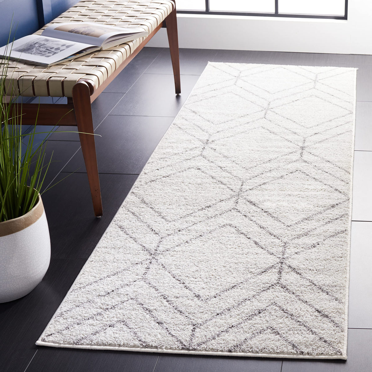 SAFAVIEH Adirondack Area Rug 8'x10', Modern Sage & Ivory ADR241Y