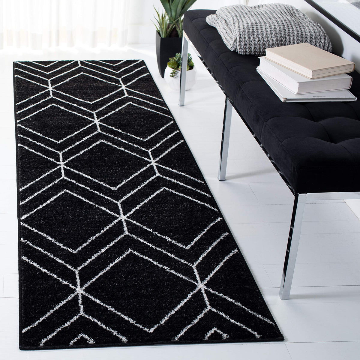 SAFAVIEH Adirondack Area Rug 8'x10', Modern Sage & Ivory ADR241Y