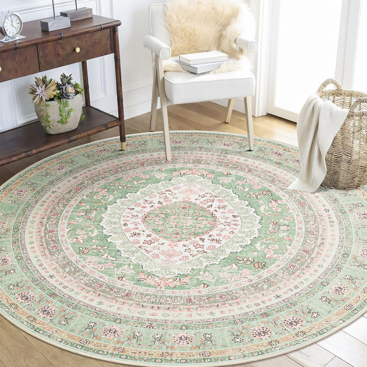 5x7 Area Rugs Modern Washable Rug for Living Room Bedroom