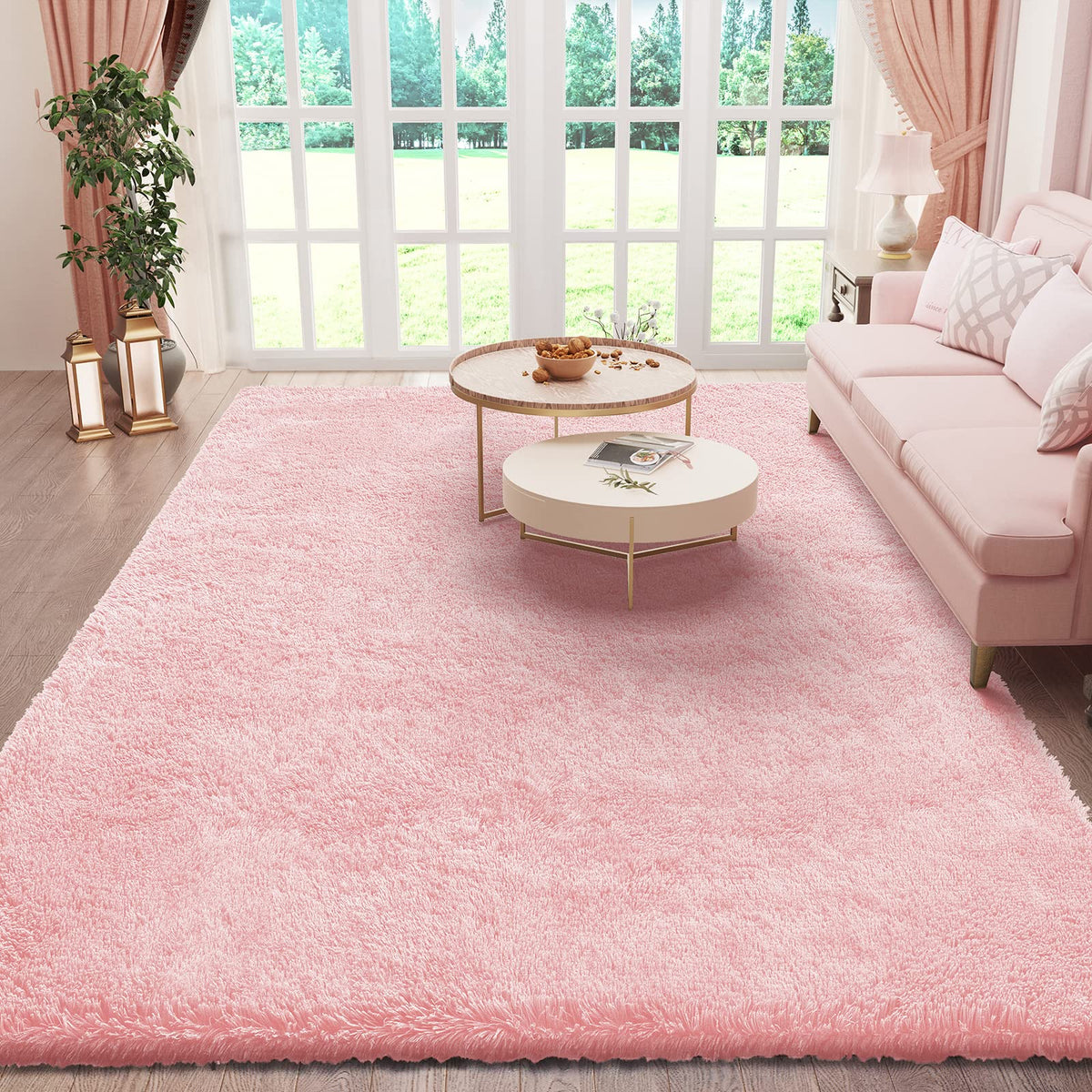 Ophanie Leopard Rugs for Bedroom Living Room, Cheetah Print Rug Fluffy Shag Large Fuzzy Plush Soft Throw,Large Shaggy Floor Faux Animal Throw 4x6 Carpets,Decor Aesthetic with Over 99 pcs Pile fibers