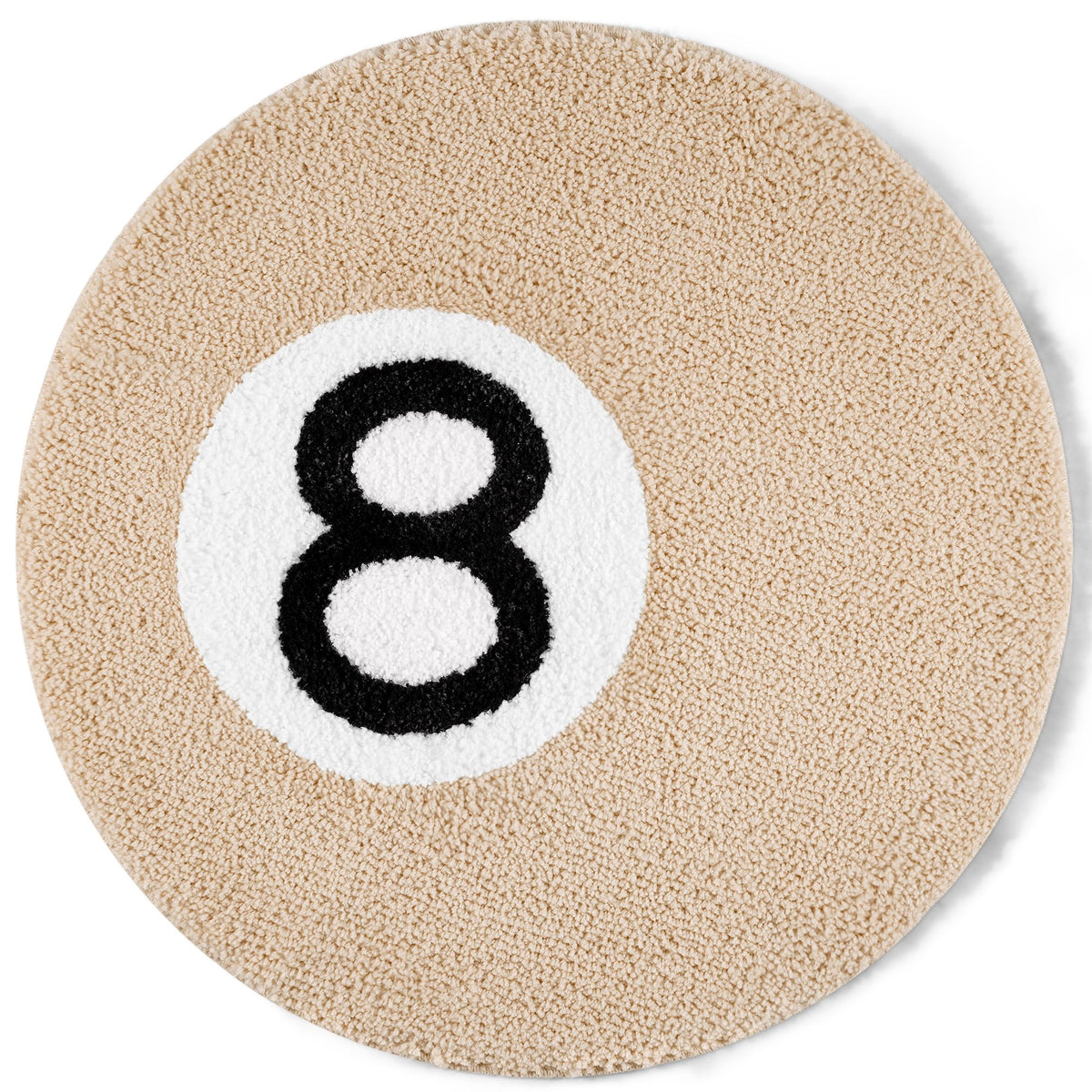 Dripykiaa Cheetah 8 Ball Round Area Rug 24 Inch Leopard Decor
