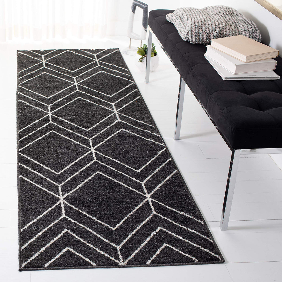 SAFAVIEH Adirondack Area Rug 8'x10', Modern Sage & Ivory ADR241Y