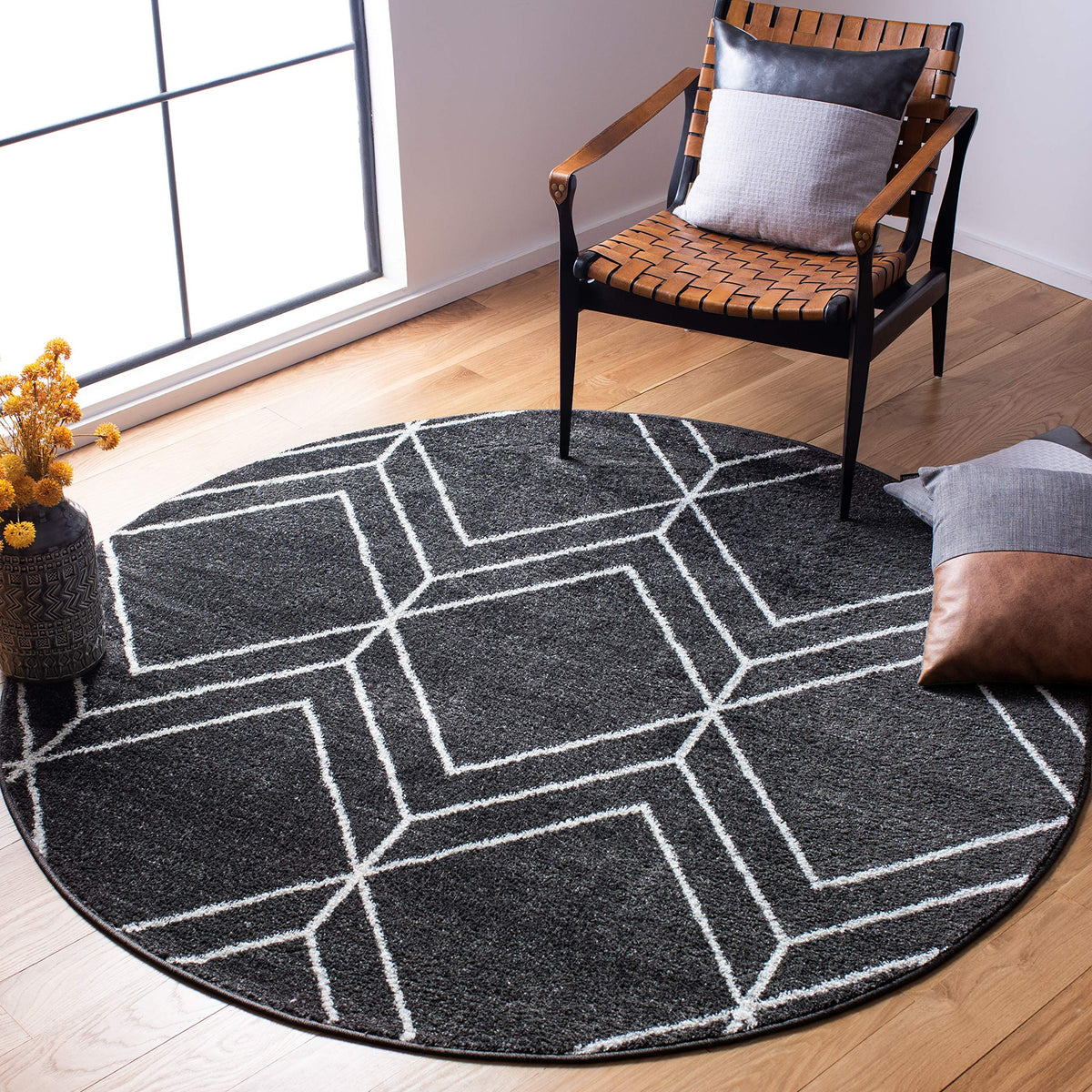 SAFAVIEH Adirondack Area Rug 8'x10', Modern Sage & Ivory ADR241Y