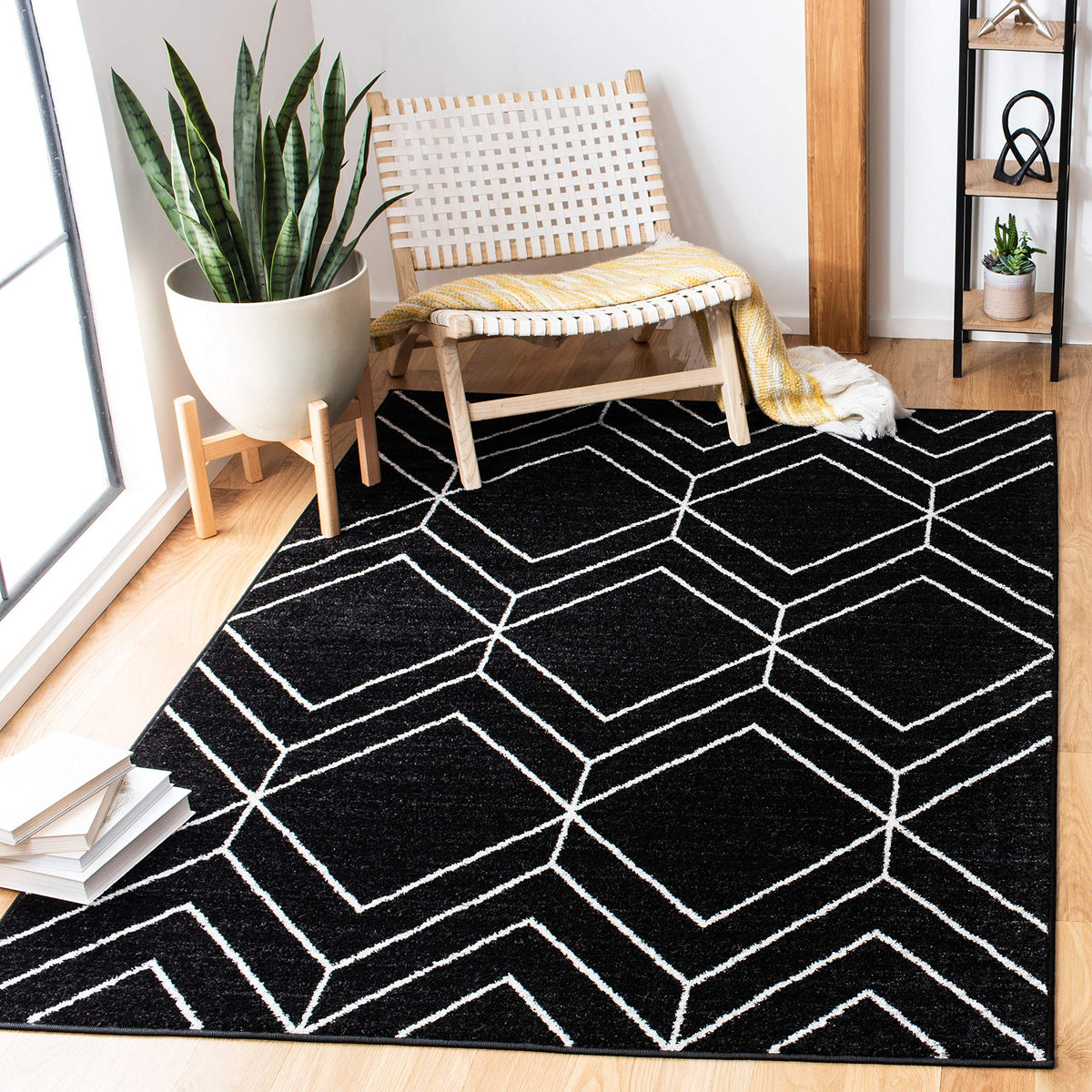 SAFAVIEH Adirondack Area Rug 8'x10', Modern Sage & Ivory ADR241Y